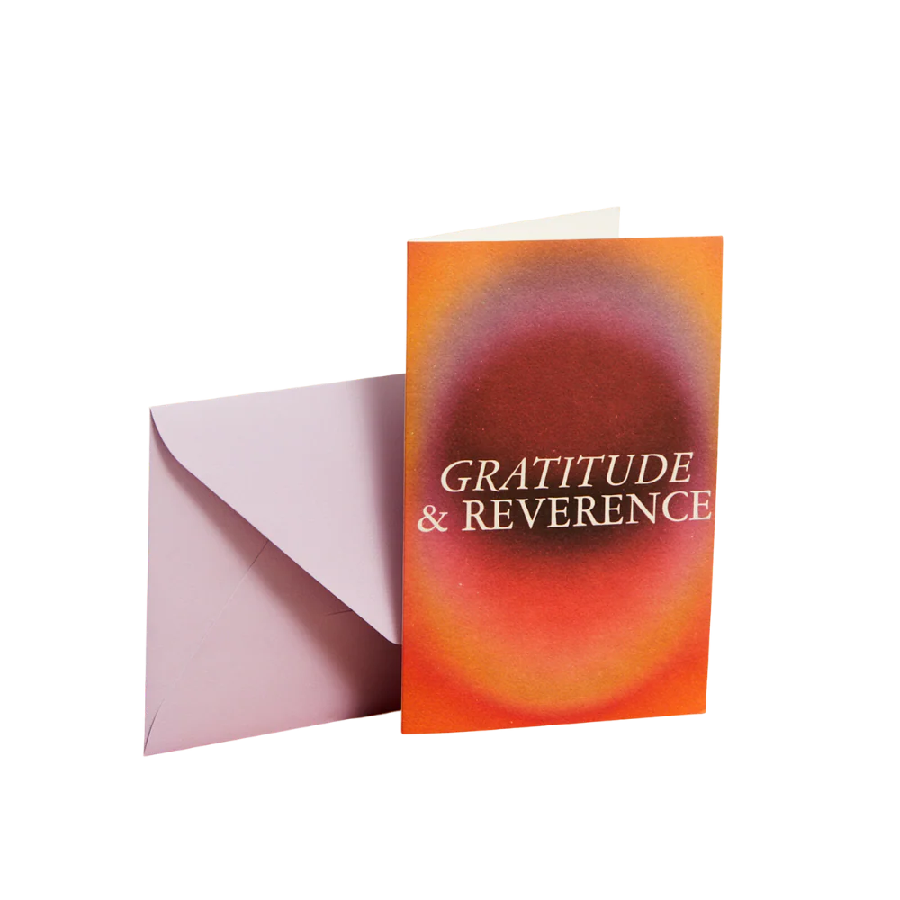Gratitude & Reverence Card