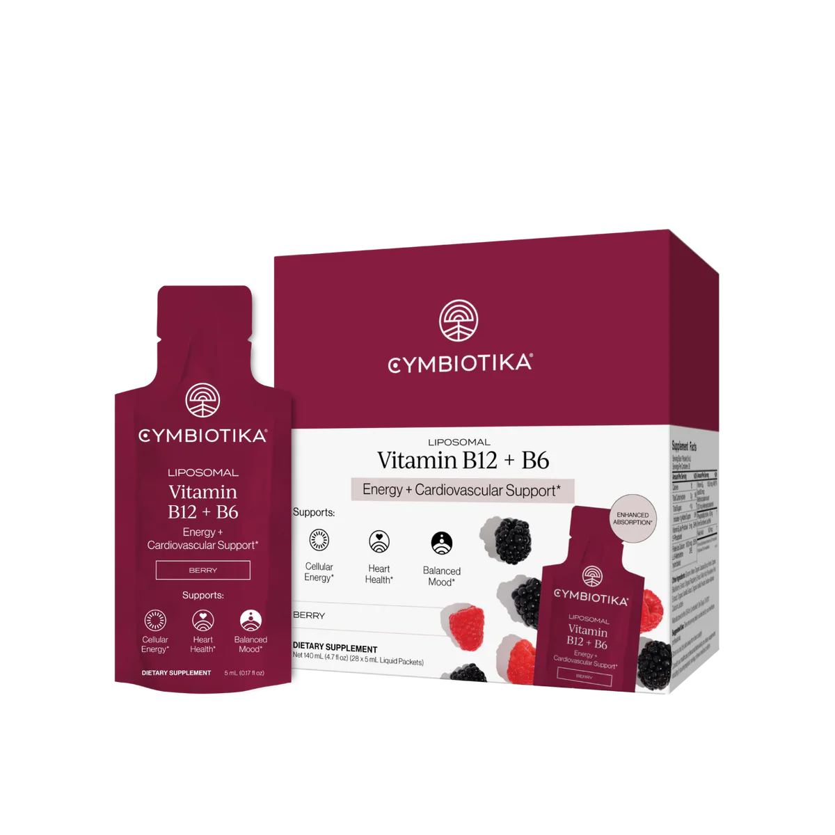 Liposomal VItamin B12 + B6